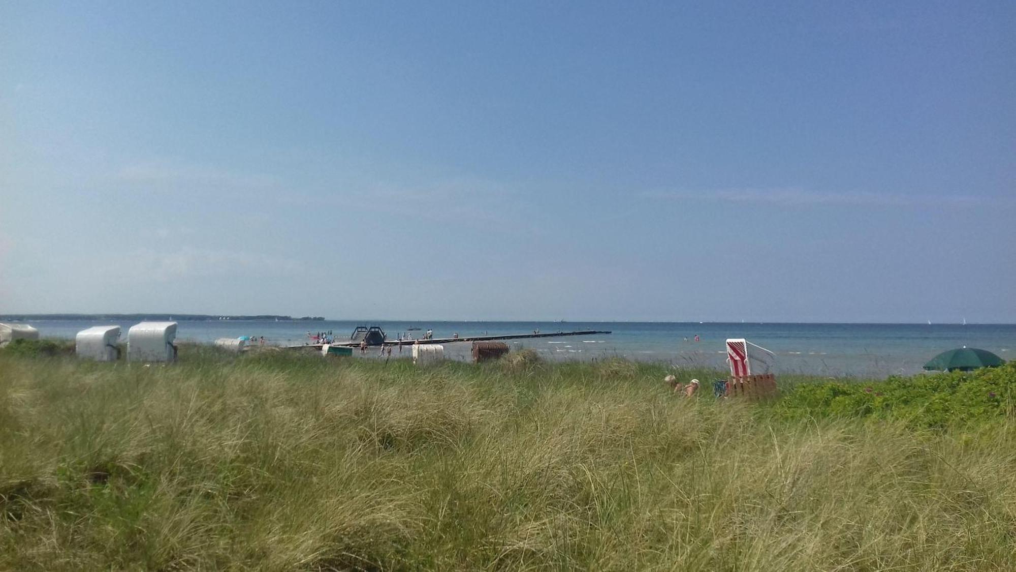 Ferienwohnung-Ostseestrand-In-Stein-Bei-Laboe 施泰因 外观 照片